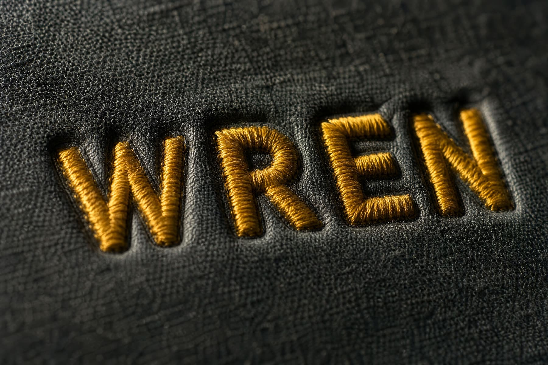 Close-up of the mark on Drawstring Basic